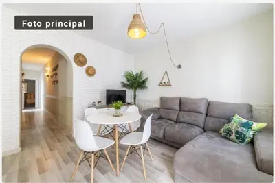 Zona de estar de Casa Iribarne