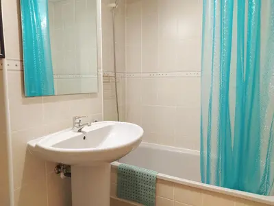Un baño de Apartamento Bahía Levante II Águilas