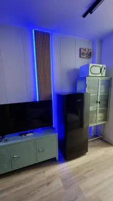 Una televisión o centro de entretenimiento en Apartamento Luz de Luna Aguadulce