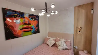 Cama o camas de una habitación en Apartamento Luz de Luna Aguadulce