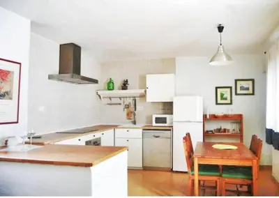 Una cocina o zona de cocina en Casa La Reja