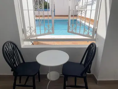 Piscina en o cerca de Piso Luna