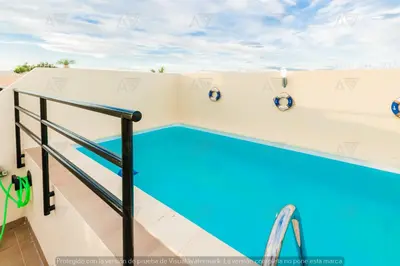 Piscina en o cerca de Duplex PARAISO VERA Playa PISCINA PRIVADA