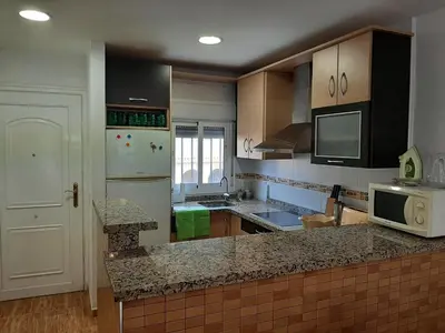 Una cocina o zona de cocina en Apartamento Las Gaviotas