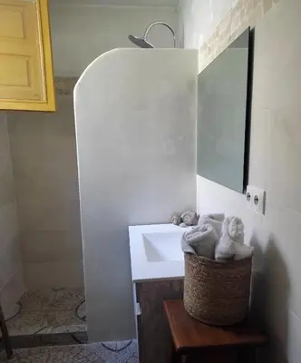 Un baño de Casas Rurales Villa Sargento
