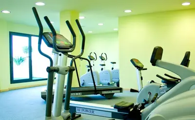 Gimnasio o instalaciones de fitness de Gran Hotel Victoria