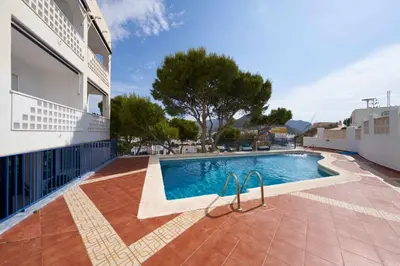 Piscina en o cerca de Apartamento Panoramico Tres Pinos. Piscina