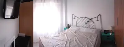 Cama o camas de una habitación en Appartement bord de mer-Aguilas