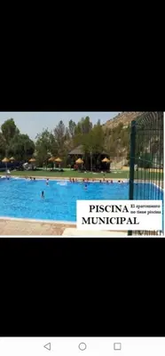Piscina en o cerca de Alojamiento Las Dunas Bajo