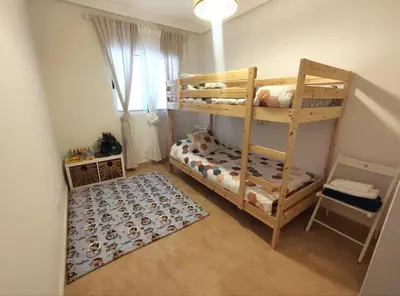 Cama o camas de una habitación en Dunas de Águilas