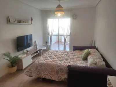Una televisión o centro de entretenimiento en Dunas de Águilas