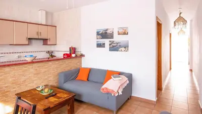 Una cocina o zona de cocina en Casas María Carmona - Casa Luna Níjar by Ruralidays