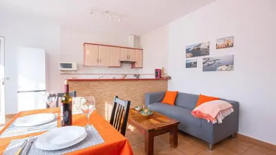 Una cocina o zona de cocina en Casas María Carmona - Casa Luna Níjar by Ruralidays