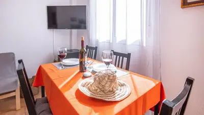 Una televisión o centro de entretenimiento en Casas María Carmona - Casa Luna Níjar by Ruralidays