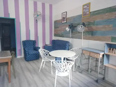 Zona de estar de Casa Violette