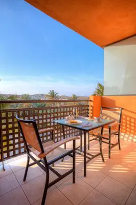 Un balcón o terraza de Hotel Valle del Este