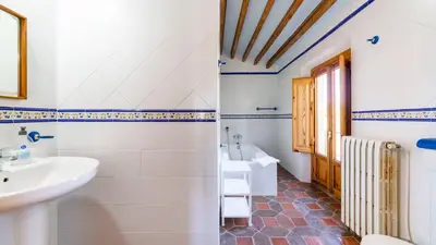 Un baño de Cortijo Rural Urrá Sorbas by Ruralidays
