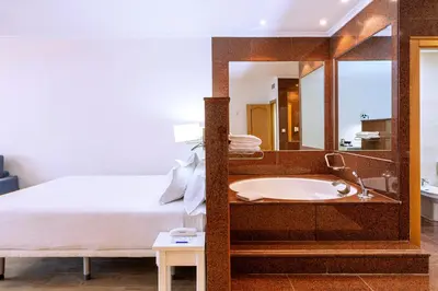 Cama o camas de una habitación en Playasol