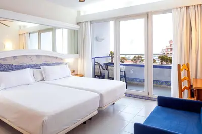 Cama o camas de una habitación en Playasol