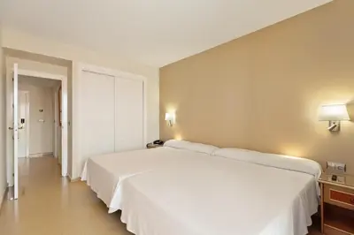 Cama o camas de una habitación en Hotel Best Roquetas