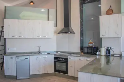 Una cocina o zona de cocina en Casa Cueva Mojácar 