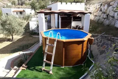 Piscina en o cerca de Casa Caballo a private cottage in Lubrin