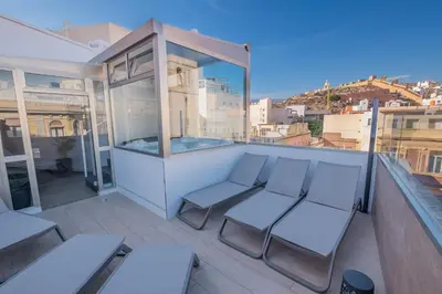 Un balcón o terraza de Nuevo Torreluz