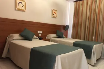 Cama o camas de una habitación en El Paso