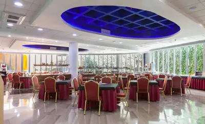 Un restaurante o sitio para comer en Hotel Mexico