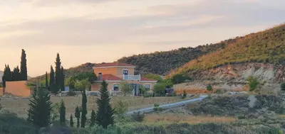 Paisaje cerca de esta villa