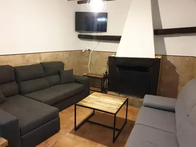 Zona de estar de Casa Serrano
