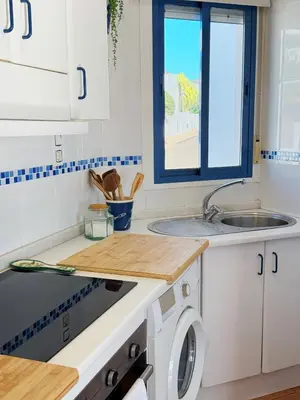 Una cocina o zona de cocina en Las Negras 10