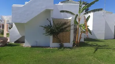 Jardín al aire libre en Cozy Coastal Retreat in San Juan de Los Terreros