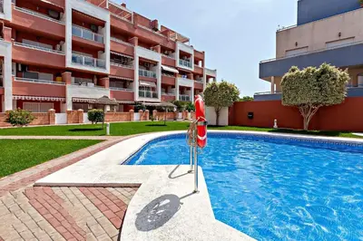 Piscina en o cerca de Mar Brasilia Apartamento