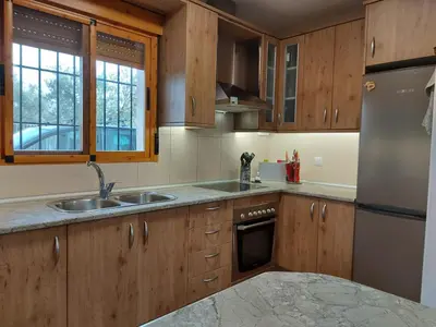 Una cocina o zona de cocina en Cortijo Blanco