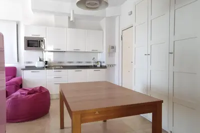 Una cocina o zona de cocina en Ático Palmeral