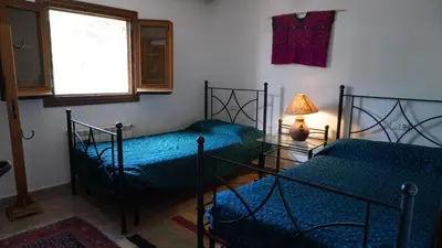 Cama o camas de una habitación en Cortijos Rey Fini