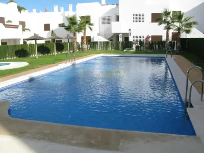 Piscina en o cerca de 2 Room Sleeps 4 Parking 4 Pools Sea 1st Line