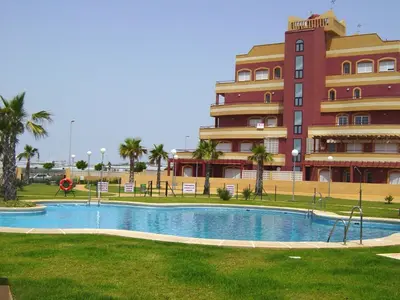 Piscina en o cerca de Apartamento Pelicanos Golf & Beach - spacious and modern with terrace and private pool