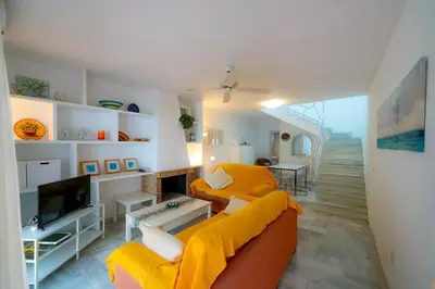 Zona de estar de LB - Lomos Blancos Mojacar