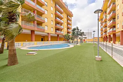 Piscina en o cerca de Santa Ana Apartamento