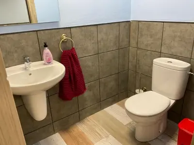 Un baño de Alojamiento rural Casa Clara la Pescaora