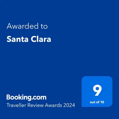Certificado, premio, señal o documento que está expuesto en Santa Clara