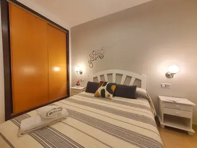 Cama o camas de una habitación en Espectaculares vistas con todo confort - by Aloha Palma
