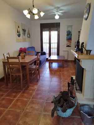 Zona de estar de Los Olivos de Fondon