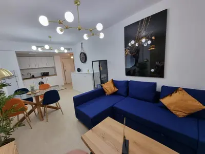 Zona de estar de Apartamento Luz del Mediterraneo Garrucha