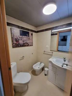 Un baño de Apartamento Luz del Mediterraneo Garrucha