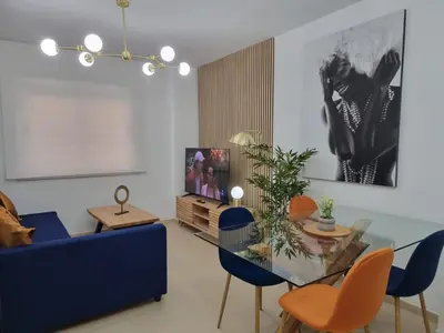 Zona de estar de Apartamento Luz del Mediterraneo Garrucha