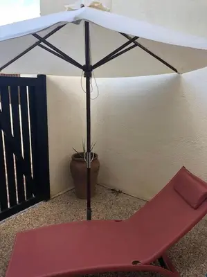 Plano de Casa Buganvilla con piscina en San José Sotillo