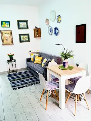 Zona de estar de Apartamentos Lax